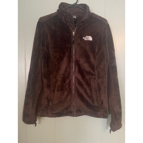 The North Face Women's Outdoor Size M Medium Osito Fleece Jacket Style Brown - Picture 1 of 4